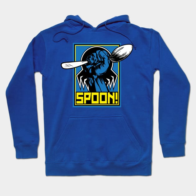 SPOON! Hoodie by d4n13ldesigns